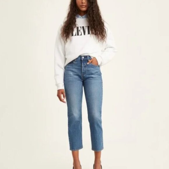 Levi's Women's Premium Wedgie Icon Fit Jeans Size 32 - Picture 1 of 7